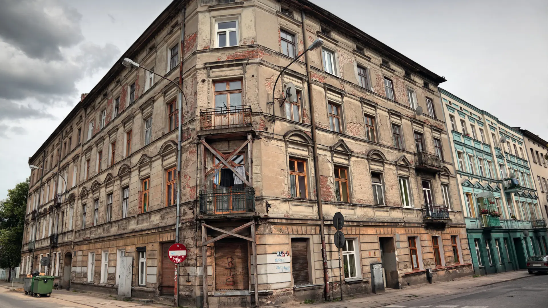 Kamienice często nie mają ocieplenia