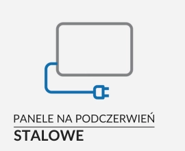 Stalowe panele na podczerwień