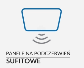 Sufitowe panele na podczerwień