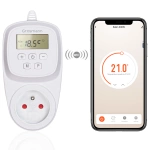 Termostat gniazdkowy Wi-Fi Grosmann GT40 programowalny z f-cją otwartych okien