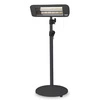 Wolnostojący promiennik podczerwieni ComfortSun 2000W  Smart Low Glare ze statywem, czarny