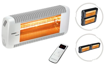 Promiennik podczerwieni VARMA Tandem RADIO 2000W IPX5 biały