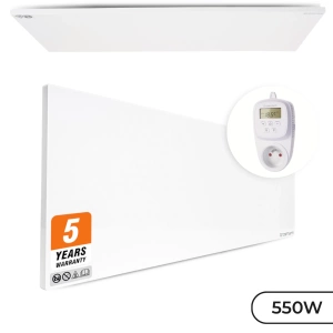 Panel na Podczerwień Grosmann Infra ISP 550 W z termostatem GT40 do 11-15 m2