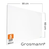 Panel na podczerwień Grosmann ISP PRO RX 700W z pilotem-termostatem