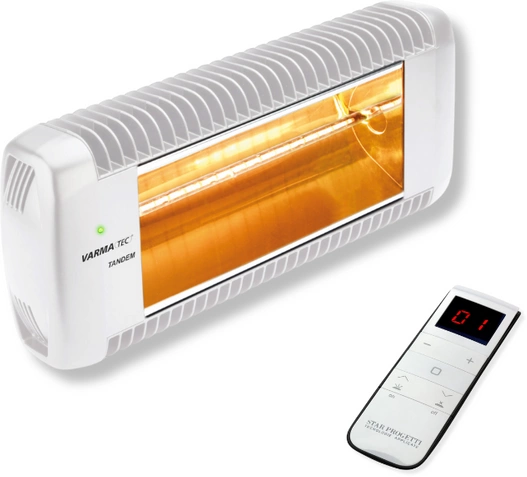 Promiennik podczerwieni VARMA Tandem RADIO 2000W IPX5 biały