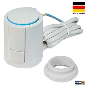 Siłownik termoelektryczny do ogrzewania podłogowego Mohlenhoff Alpha 5 (NC) z adapterem