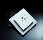 Termostat Regulator pokojowy eTouch Mini Design z dotykowym ekranem, biały