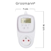 Termostat gniazdkowy Grosmann GT40 programowalny z f-cją otwartych okien