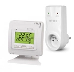 Bezprzewodowy Termostat Elektrobock BT710 z gniazdkowym odbiornikiem BT003