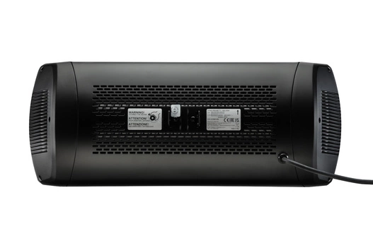 Ciemny szerokokątny promiennik Heliosa Hi-Design WIDE ANGLE BLACK 2000W