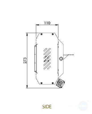 Promiennik podczerwieni Tansun Apollo A1A20 2000W