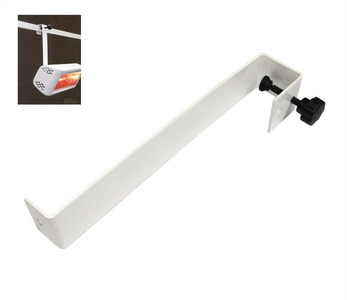 Uchwyt markizowy do promienników Heliosa oraz Varma 30cm biały