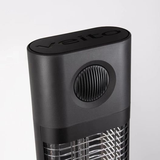 Przenośny Promiennik Veito CH1800 RT Full Black z pilotem