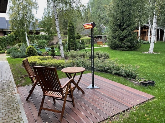 Promiennik podczerwieni Heliosa Hi-Design 44 2000W IPX5 biały