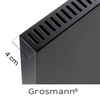 Grzejnik Elektryczny Hybrydowy Grosmann Hybrid 1400 W czarny