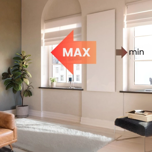 Panel grzewczy na Podczerwień Grosmann Infra ISP BASIC 1100 W