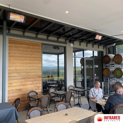 Promiennik podczerwieni Heliosa Hi-Design 66 2000W IPX5 antracyt