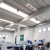 Promiennik elektryczny przemysłowy Helios High Power HPV3-60TX 6kW 400V hala magazyn