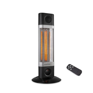 Promiennik podczerwieni przenośny Veito CH1200 RT z pilotem, czarny