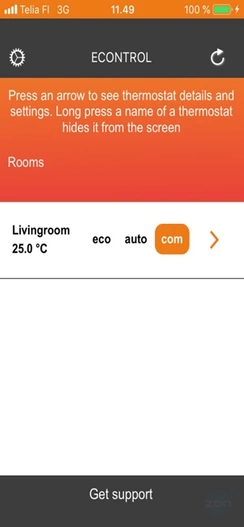 Termostat regulator pokojowy eTWIST BlueTooth APP