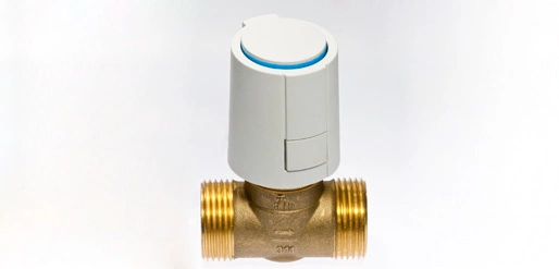 10x Siłownik termoelektryczny do ogrzewania podłogowego Mohlenhoff Alpha 5 (NC) 24V z adapterem