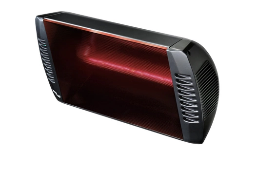 Ciemny szerokokątny promiennik Heliosa Hi-Design WIDE ANGLE BLACK 2000W