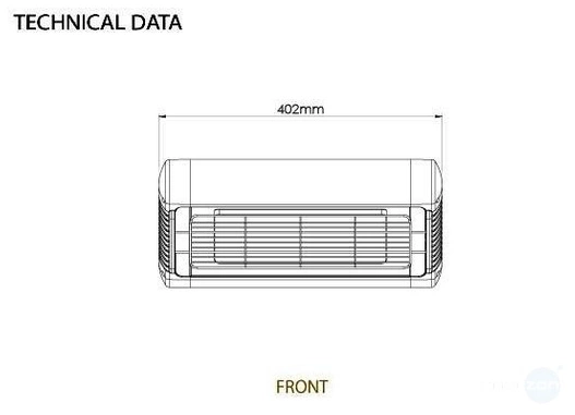 Promiennik podczerwieni Tansun Sorrento Ceramic Single 1300W