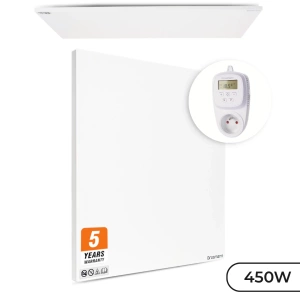 Panel na Podczerwień Grosmann Infra ISP 450 W z termostatem GT40  do 9-13 m2