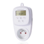 Termostat gniazdkowy Grosmann GT40 programowalny z f-cją otwartych okien