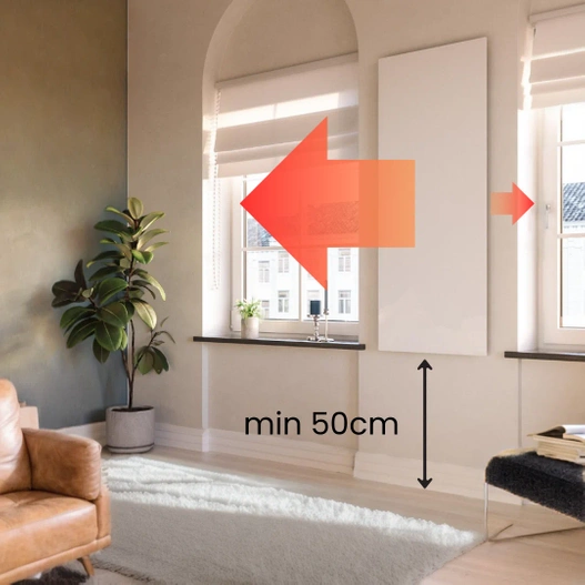 Panel grzewczy na Podczerwień Grosmann Infra ISP BASIC 550 W