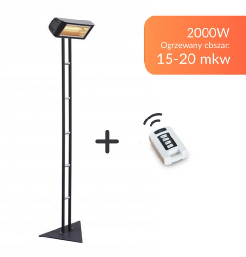 Promiennik na Statywie Heliosa Hi-Design 44 2000 z pilotem