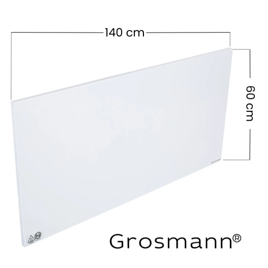 Panel na Podczerwień na nóżkach Grosmann Infra ISP PRO 1100 W sterowany WiFi