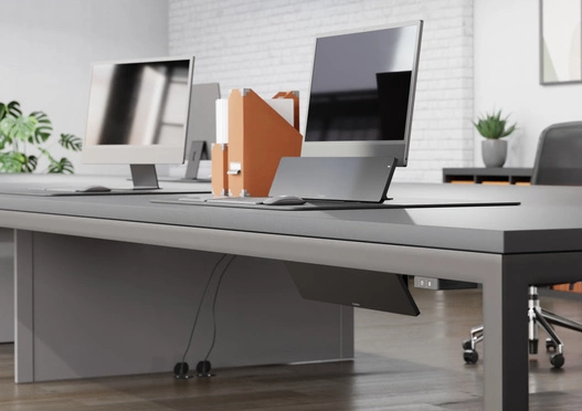 Stanowiskowe panele na podczerwień ETHERMA LAVA DESK ZONE czarny