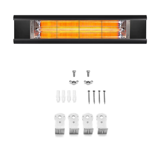 Promiennik podczerwieni osuszacz Veito Aero 2500W na statywie