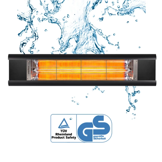 Promiennik podczerwieni osuszacz Veito Aero 2500W na statywie