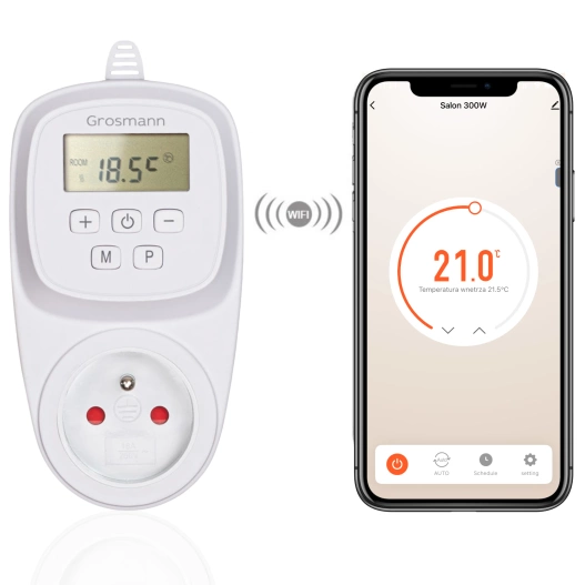 Panel na Podczerwień na nóżkach Grosmann Infra ISP PRO 1100 W sterowany WiFi