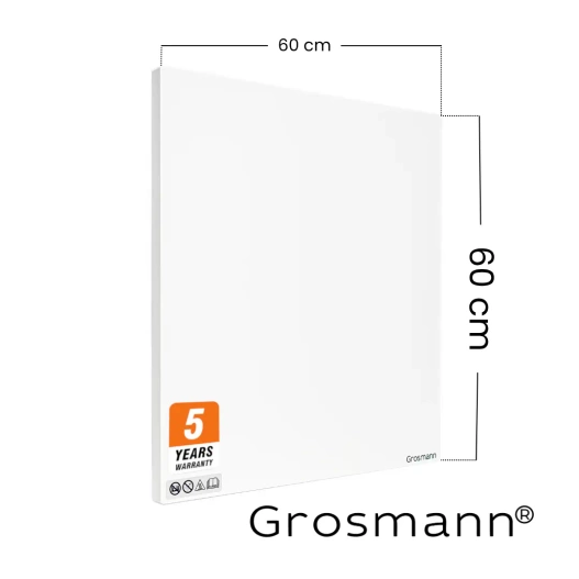 Panel na Podczerwień Grosmann Infra ISP 450 W z termostatem GT40 do 9-13 m2