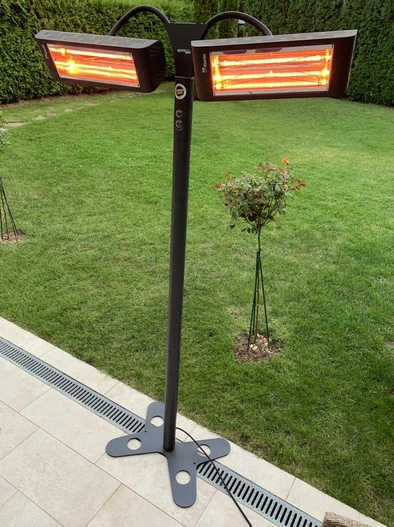 Przenośny promiennik tarasowy Heliosa Hi-Design 993 3000W IPX5