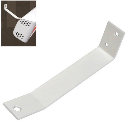 Przedłużony uchwyt ścienny do promienników Heliosa srebrny