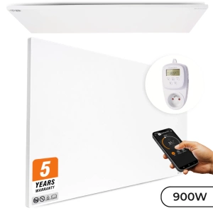 Zestaw Panel na Podczerwień Grosmann Infra ISP 900W z termostatem WiFi