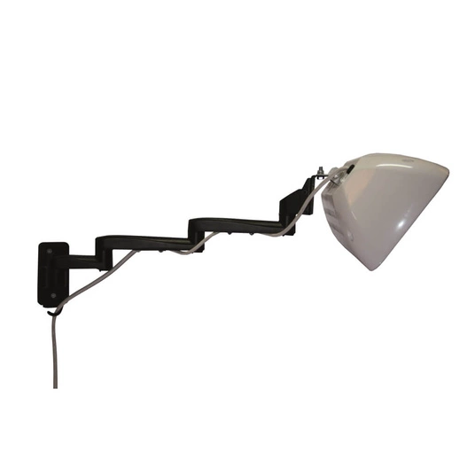 Wysuwany uchwyt ścienny pantograf do promienników Heliosa czarny