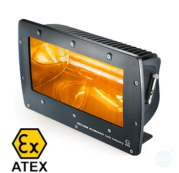 Promiennik podczerwieni Helios Radiant Safe Industry EHSAFE IP66 ATEX
