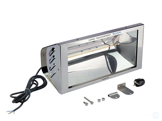 Promiennik podczerwieni WR2000 2000W INOX Hygenic