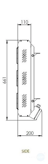 Promiennik podczerwieni Tansun Apollo A1B30 3000W