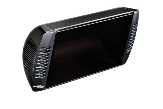 Ciemny szerokokątny promiennik Heliosa Hi-Design WIDE ANGLE BLACK 2000W