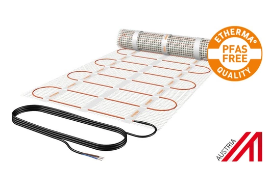 Mata grzewcza pod płytki ETHERMA eFLOOR-PRO-150-500 PFAS free 2,5m2 150W/m2 375W 230V