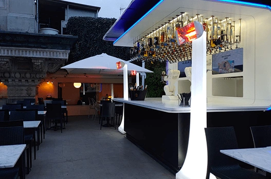 Lampa tarasowa statwy do promeinników Heliosa OBELISK 2w1