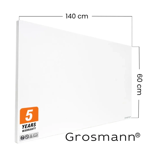 Panel na Podczerwień Grosmann Infra ISP PRO 1100 W z termostatem GT40 do 20-30 m