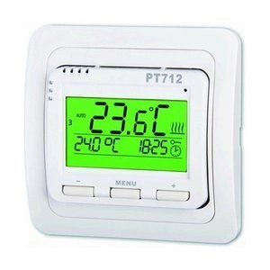 Przewodowy programowalny Termostat Pokojowy Elektrobock PT712