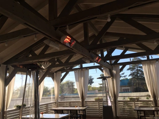 Promiennik podczerwieni Heliosa Hi-Design 66 2000W IPX5 biały